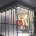 Aleación de aluminio comercial Ver a través de una puerta plegable fuerte